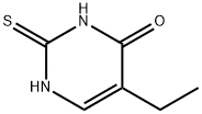 5-乙基-2-硫脲嘧啶 结构式