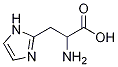 2-amino-3-(1H-imidazol-2-yl)propanoic acid 结构式