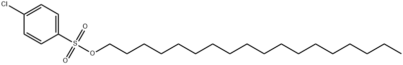 OCTADECYL 4-CHLOROBENZENESULFONATE 结构式