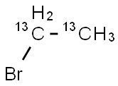 乙基溴-13C2 结构式