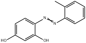 4-(O-TOLYLAZO)RESORCINOL 结构式