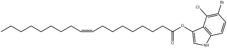 (Z)-5-Bromo-4-chloro-1H-indol-3-yloleate