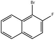 1-BroMo-2-fluoronaphthalene 结构式