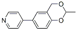 Pyridine, 4-(2-methyl-4H-1,3-benzodioxin-6-yl)- (9CI) 结构式