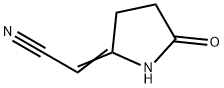 delta2,alpha-Pyrrolidineacetonitrile, 5-oxo- (8CI) 结构式