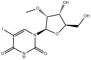 2'-甲氧基-5-碘-尿苷 结构式