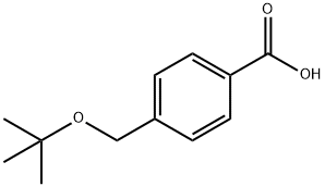 4-(叔丁氧基)苯甲酸 结构式