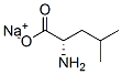 (S)-2-Amino-4-methylpentanoic acid sodium salt 结构式