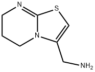 1-(6,7-二氢-5H-[1,3]噻唑并[3,2-A]嘧啶-3-基)甲胺 结构式