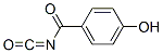 Benzoyl isocyanate, 4-hydroxy- (9CI) 结构式