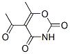 2H-1,3-Oxazine-2,4(3H)-dione, 5-acetyl-6-methyl- (9CI) 结构式
