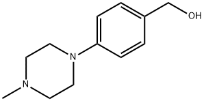 4-(4-甲基哌嗪)苄醇 结构式