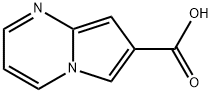 吡咯并[1,2-A]嘧啶-7-羧酸 结构式