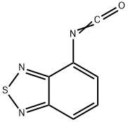 2,1,3-苯并噻唑-4-基异氰酸酯 结构式