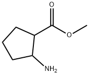 2-氨基-1-环戊烯-1-羧酸甲酯 结构式