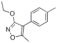 Isoxazole, 3-ethoxy-5-methyl-4-(4-methylphenyl)- (9CI) 结构式