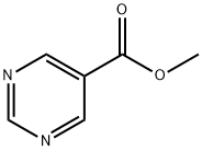 5-嘧啶羧酸甲酯 结构式