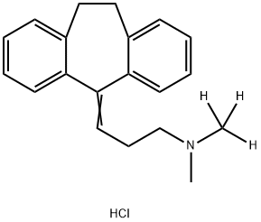 阿米替林-D3 HCL 结构式