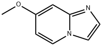 7-甲氧基H-咪唑并[1,2-A]吡啶 结构式