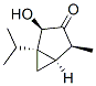 Bicyclo[3.1.0]hexan-3-one, 2-hydroxy-4-methyl-1-(1-methylethyl)-, (1S,2R,4S,5R)- (9CI) 结构式