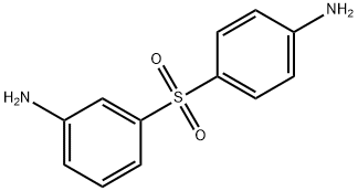 3-[(4-Aminophenyl)sulfonyl]benzenamine 结构式