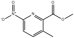 2-Pyridinecarboxylicacid,3-methyl-6-nitro-,methylester(9CI) 结构式