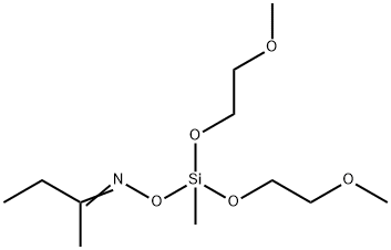 BUTAN-2-ONE O-[BIS(2-METHOXYETHOXY)METHYLSILYL]OXIME 结构式