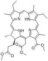 METHYL TRANS-8,13-DIETHYL-2,3-DIHYDRO-18-(METHOXYCARBONYL)-20-(2-METHOXY-2-OXOETHYL)-3,7,12,17-TETRA 结构式