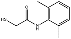 N1-(2,6-DIMETHYLPHENYL)-2-MERCAPTOACETAMIDE 结构式