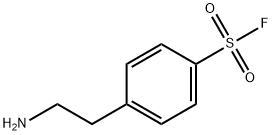 4-(2-氨基乙基)苯-1-磺酰基氟化物 结构式