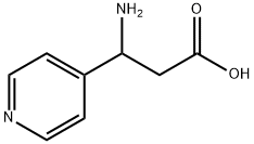 3-AMINO-3-PYRIDIN-4-YL-PROPIONIC ACID 结构式