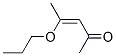 3-Penten-2-one, 4-propoxy-, (3Z)- (9CI) 结构式