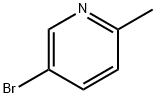 5-溴-2-甲基吡啶 结构式