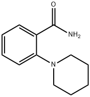 2-哌啶基苯甲酰胺 结构式