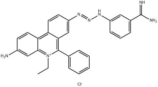 氯化氮氨菲啶 结构式