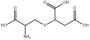 S-(1,2-DICARBOXYETHYL)CYSTEINE 结构式