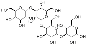 NIGERAN TETRASACCHARIDE FROM*ASPERGILLUS  JAPONICUS 结构式