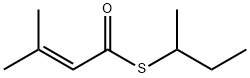 3-甲基-2-硫代丁酸-S-(1-甲基丙基)酯 结构式