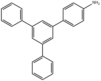 3',5'-二苯基联苯-4-胺 结构式