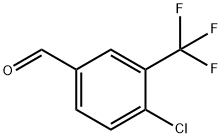 4-氯-3-三氟甲基苯甲醛 结构式