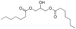 Glycerol 1,3-diheptanoate 结构式