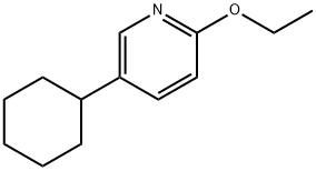 Pyridine, 5-cyclohexyl-2-ethoxy- (9CI) 结构式