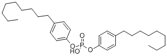 BIS(P-NONYLPHENYL) HYDROGEN PHOSPHATE 结构式