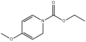 1(2H)-Pyridinecarboxylic  acid,  4-methoxy-,  ethyl  ester 结构式