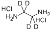 乙烯-D4-二胺 二盐酸盐 结构式