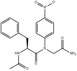 AC-PHE-GLY-PNA 结构式