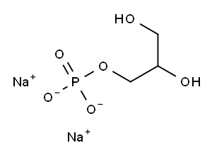 α-甘油磷酸钠 结构式