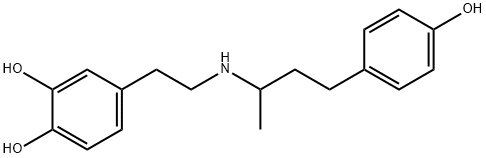 多巴酚丁胺 结构式