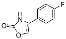 4-(4-Fluorophenyl)-4-oxazolin-2-one 结构式