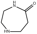 2,3,6,7-四氢-(1H)-1,4-二氮杂卓-5(4H)-酮 结构式